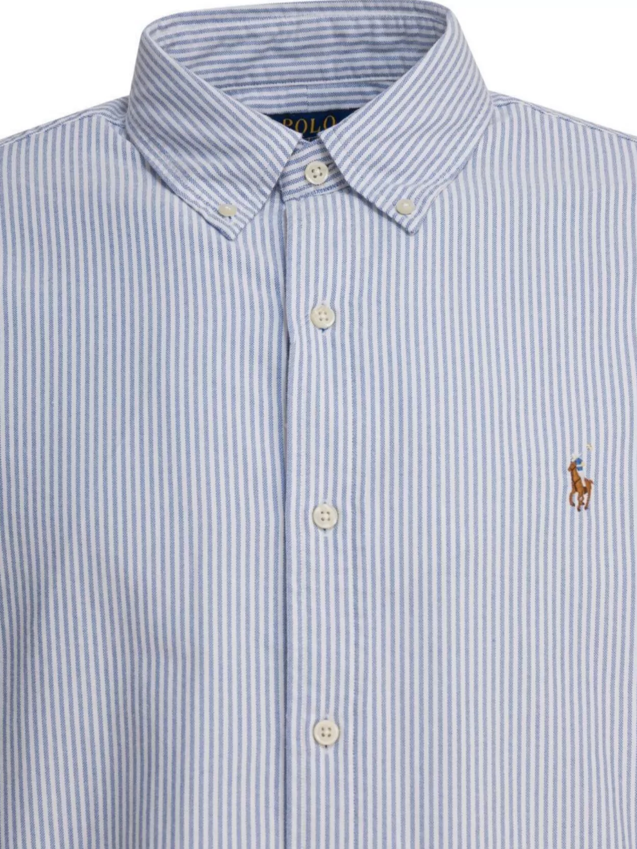Polo Ralph Lauren Button-Down Collar Long Sleeve Fitted Shirt