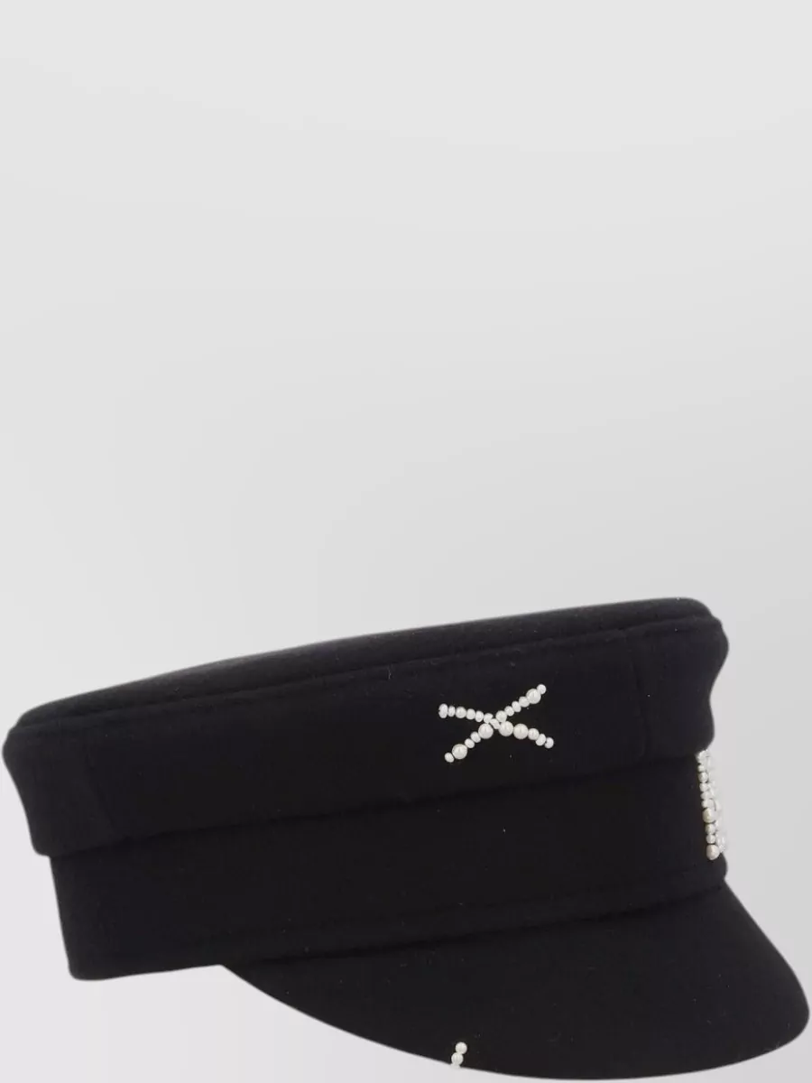 Ruslan Baginskiy Wool Baker Boy Cap