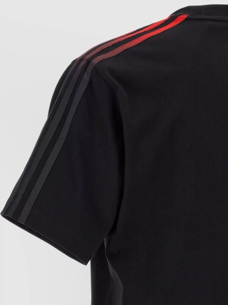 Y-3 Cotton Gradient Striped Oversized Short-Sleeve T-Shirt