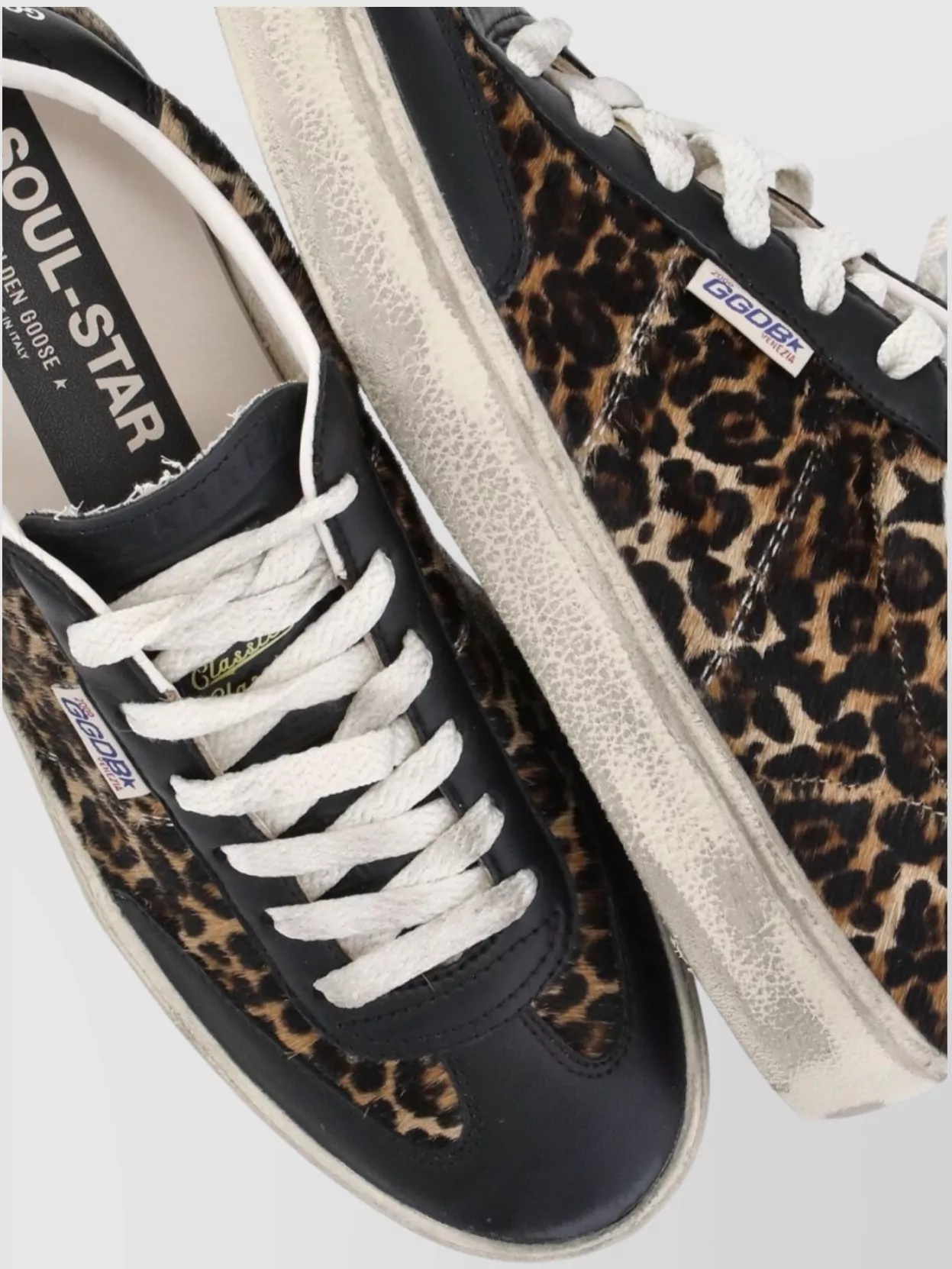 Golden Goose Animalier Pattern Low Top Sneakers Women