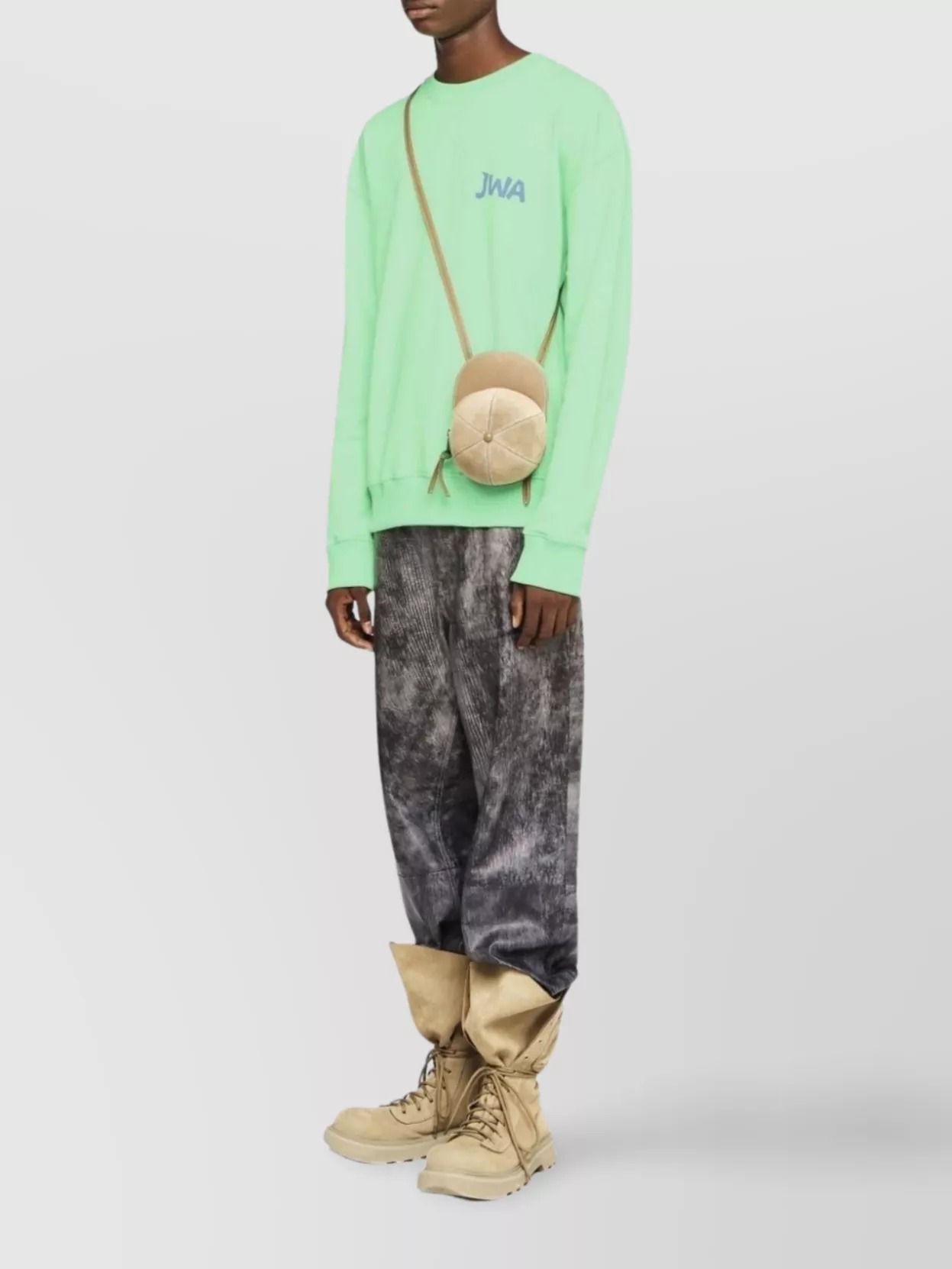 Jw Anderson Printed Crew Neck Sweater