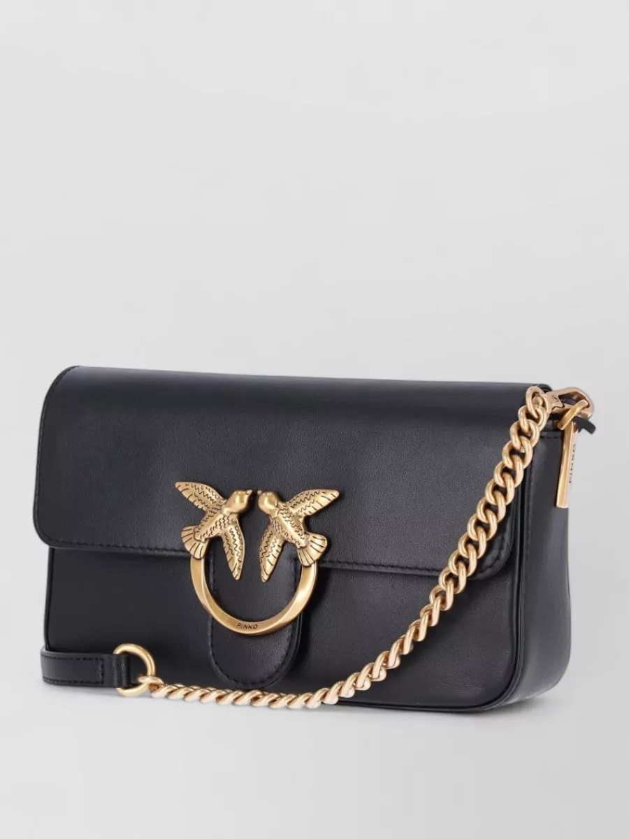 Pinko Love bag leather shoulder bag