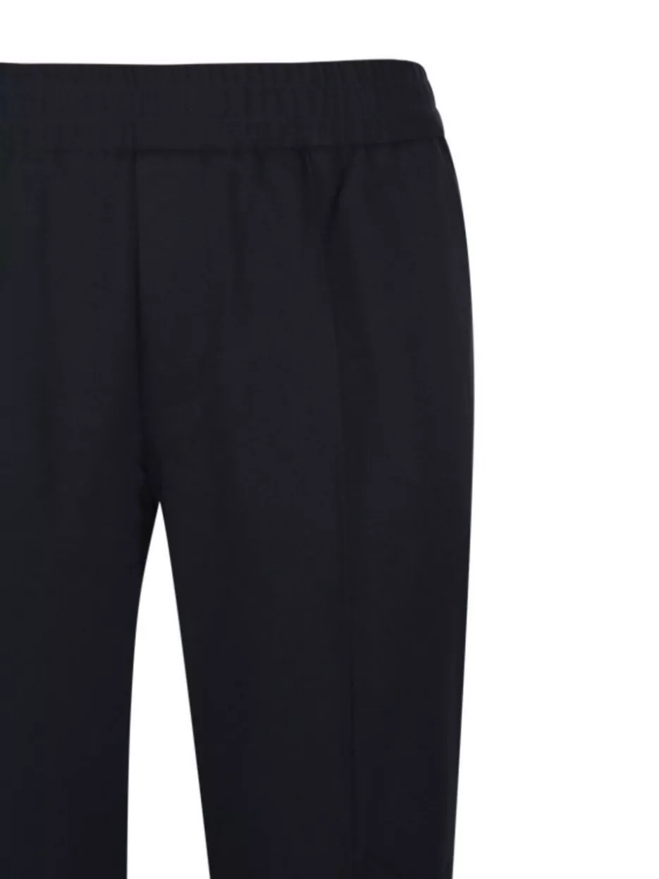 Emporio Armani Trousers With Elastic Waistband And Pockets