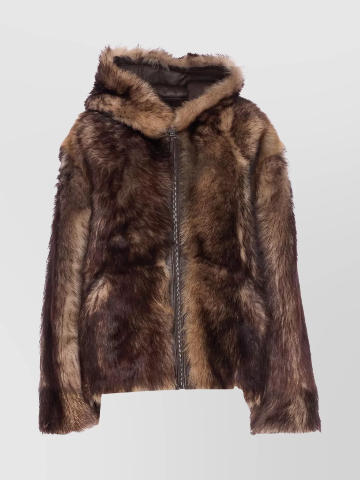 Yves Salomon Hooded Jacket Side Pockets