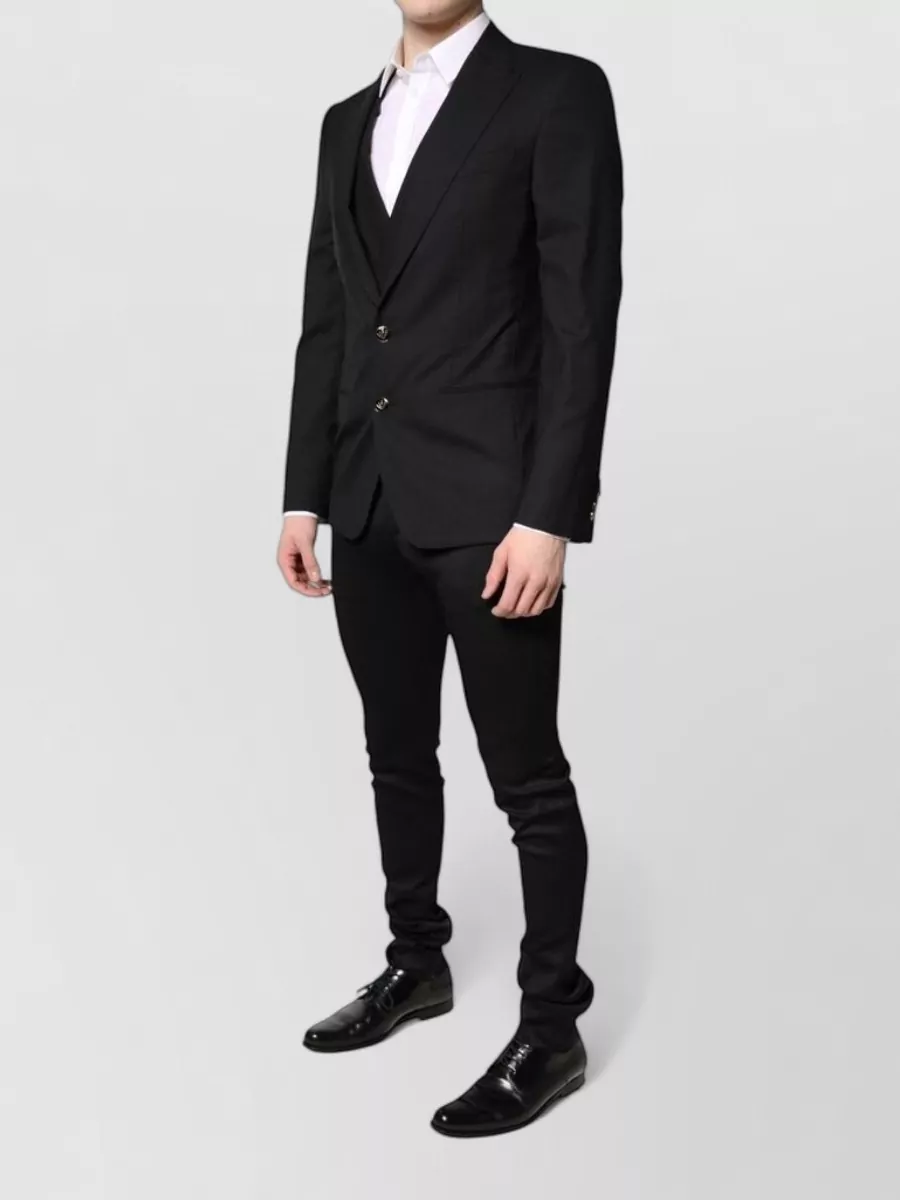 Dolce&Gabbana Single Breasted Slim-Fit 3-Piece Suit
