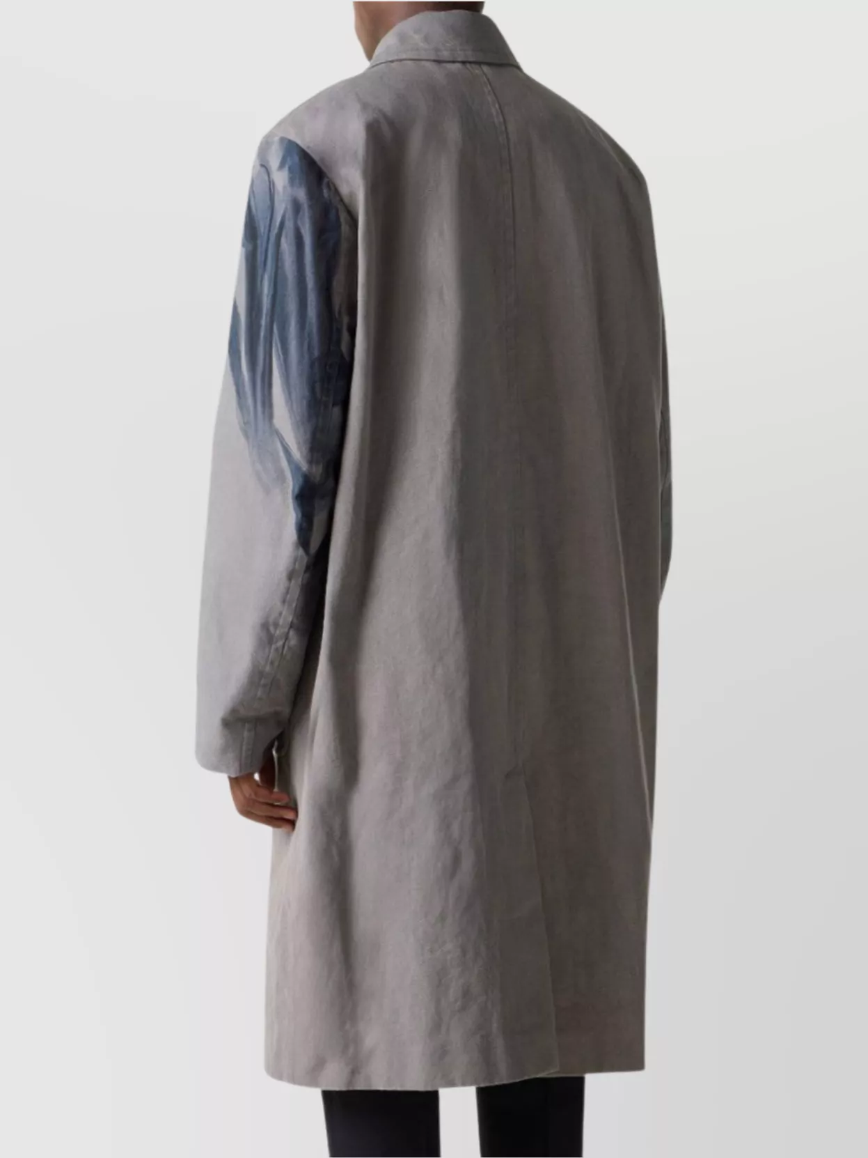 Dries Van Noten Randale Floral Cotton Trench Coat In Multi