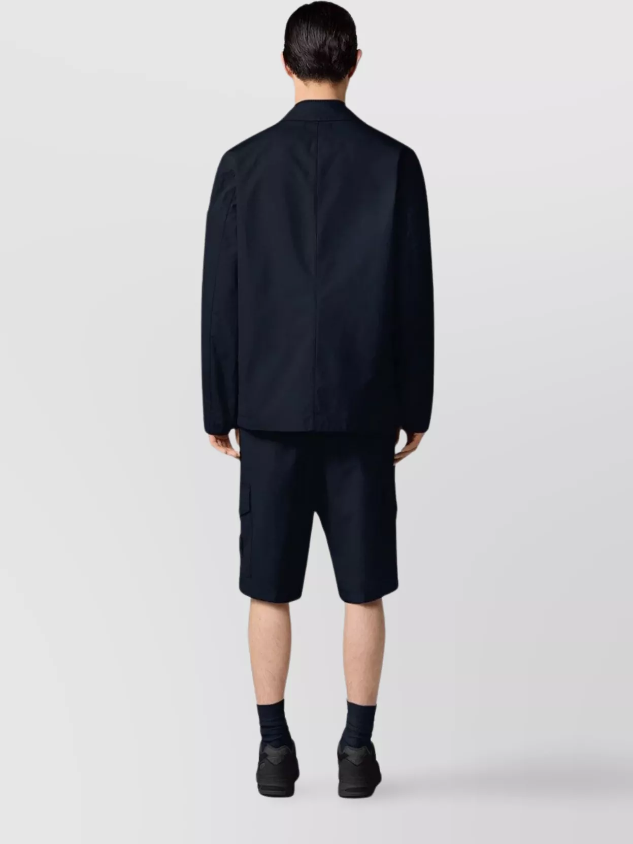 Stone Island Long Sleeve Point Collar Flap Pocket Jacket