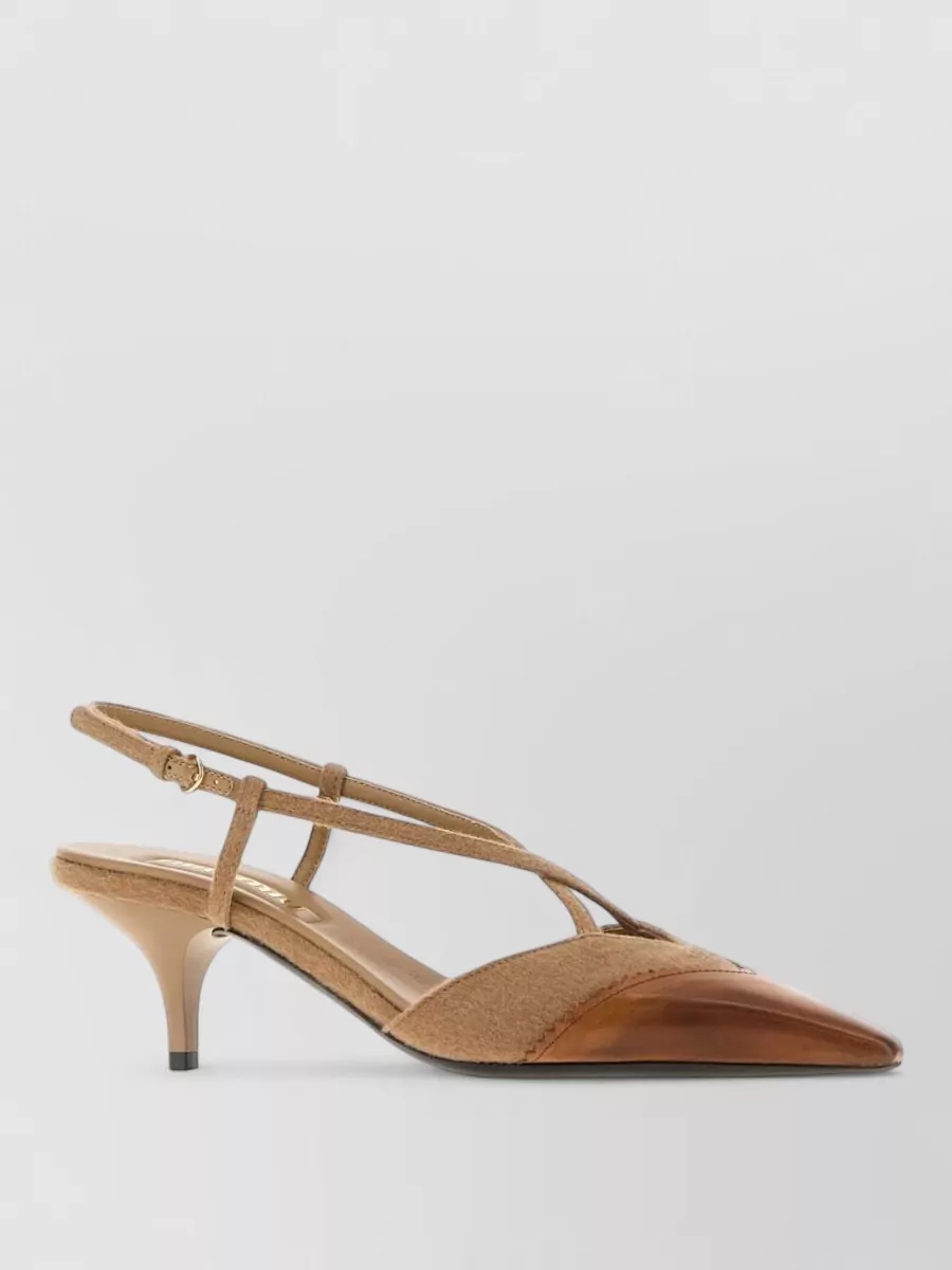 Miu Miu leather mules