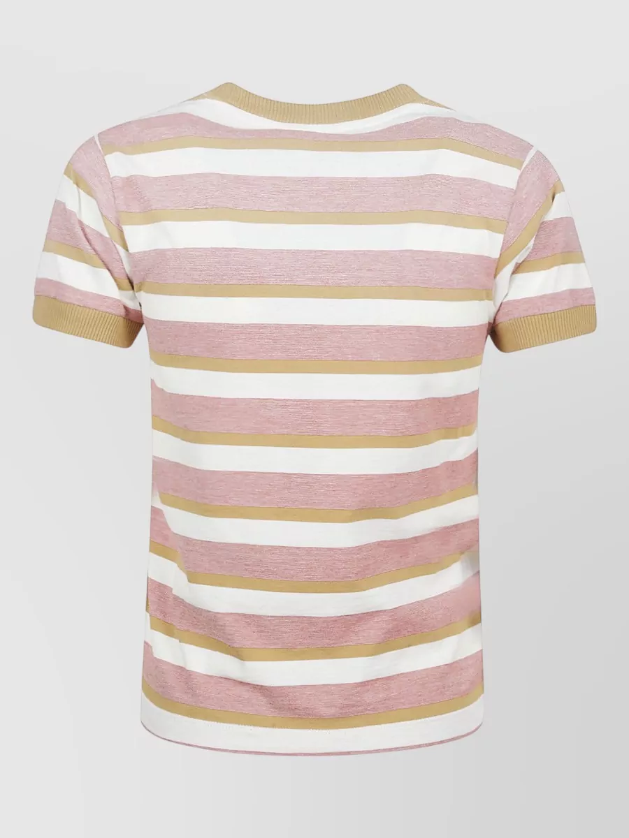 Prada Striped Jersey T-Shirt