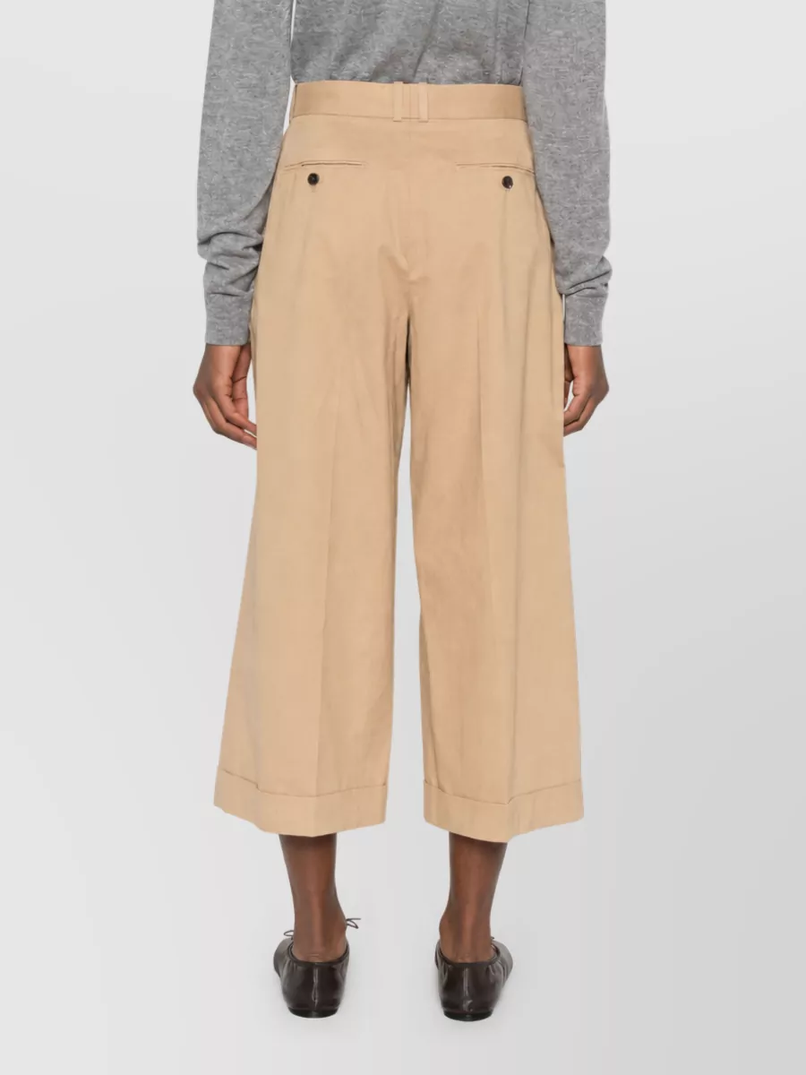 The Row Pleated Culottes