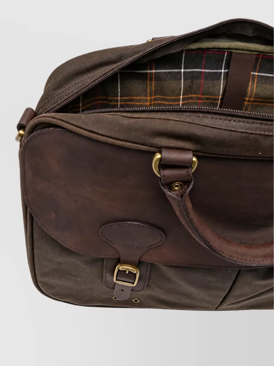 Barbour Leather Briefcase