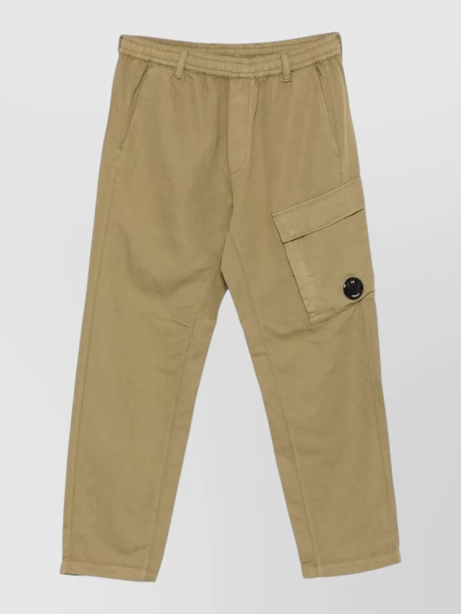 C.p. Company Linen-Blend Cargo Trousers