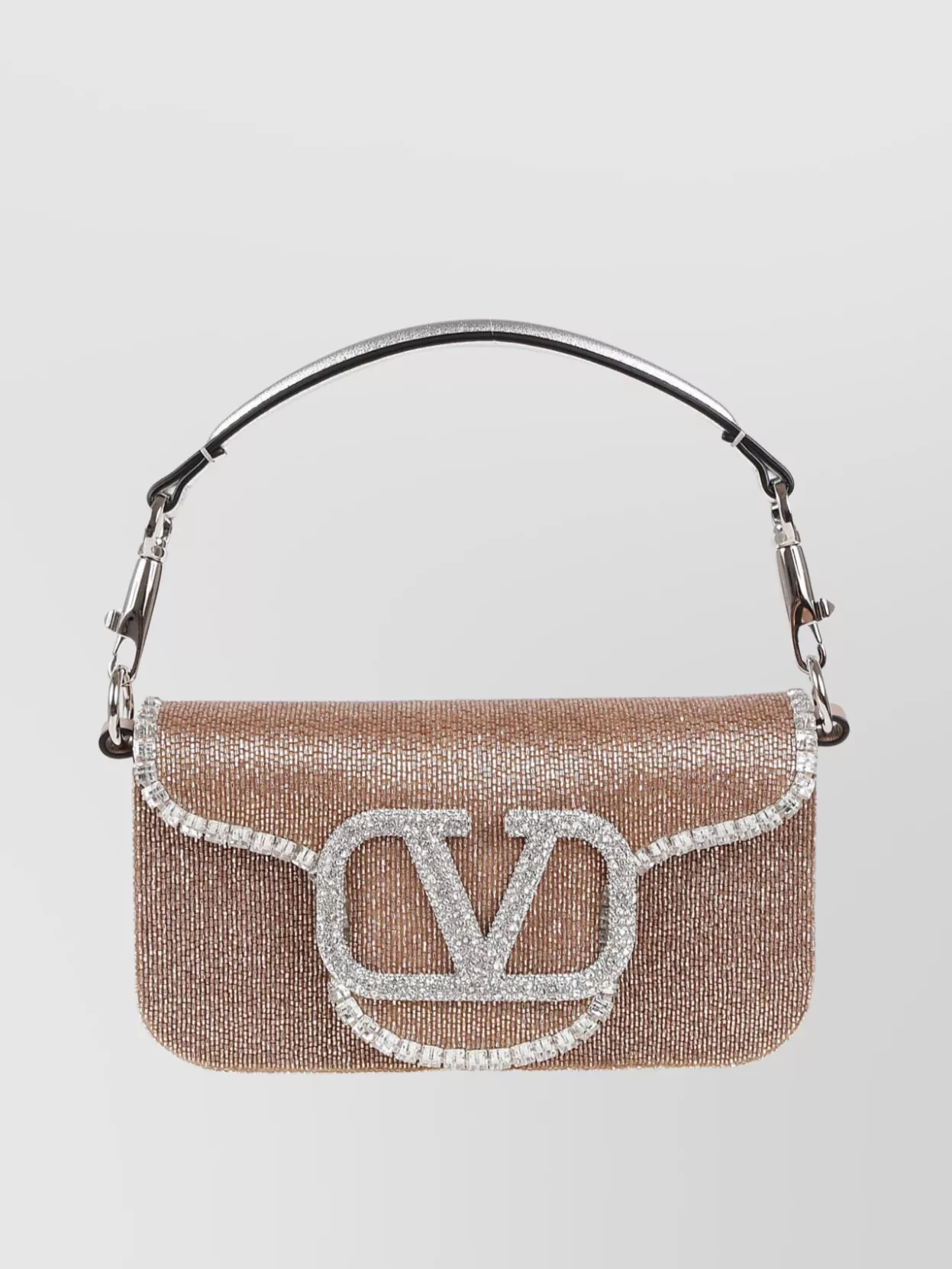 Shop Valentino Compact Cross-body Bag Locò In Pink