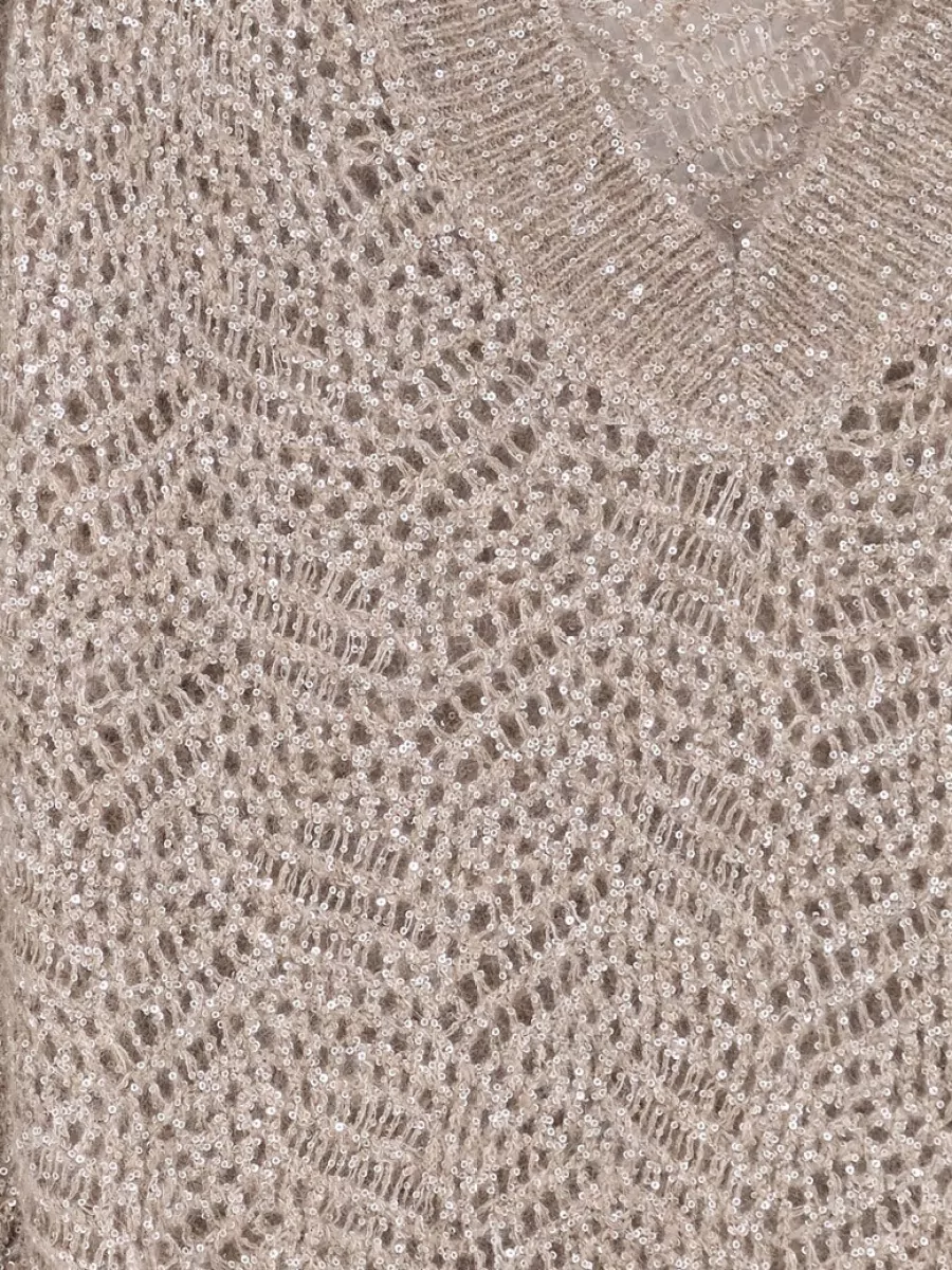 Brunello Cucinelli Cashmere Crewneck Long-Sleeve Sweatshirt