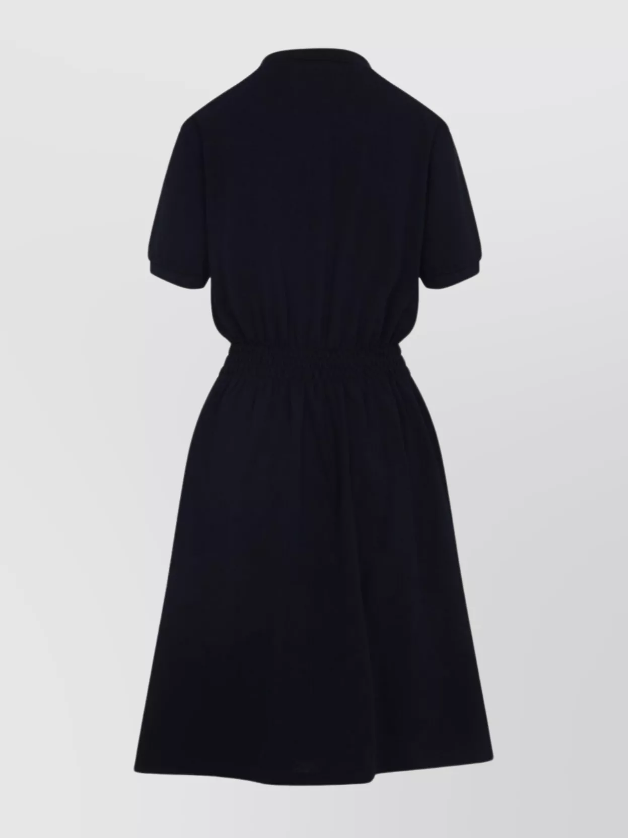 Miu Miu Mini Dress With Elastic Waist And Flared Skirt