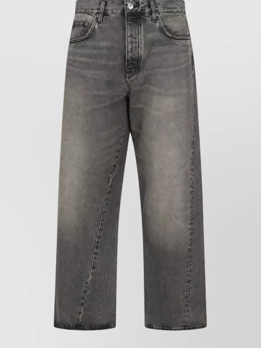 Sunflower straight-leg denim jeans