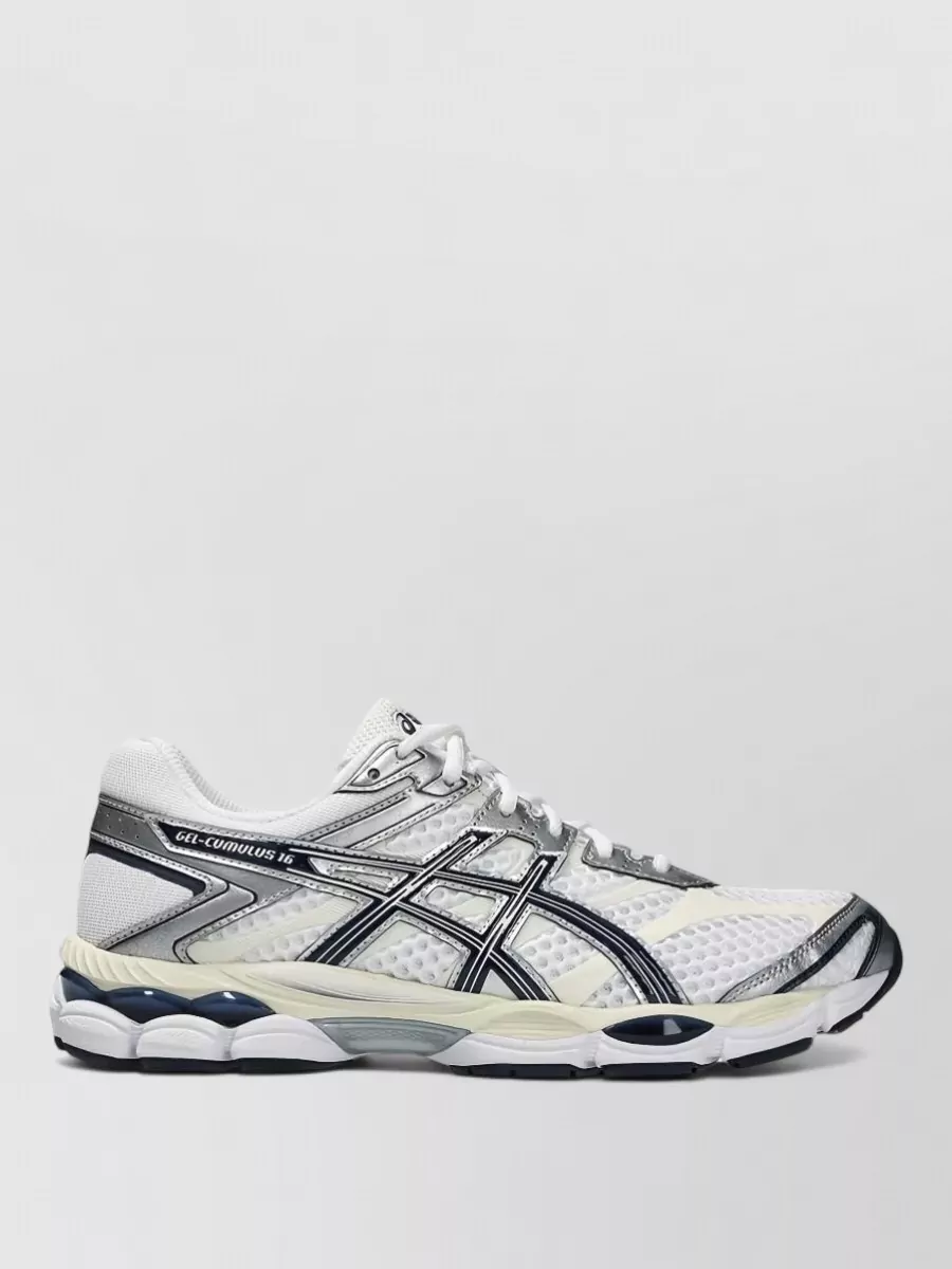 Asics Synthetic Leather Low-Top Sneakers