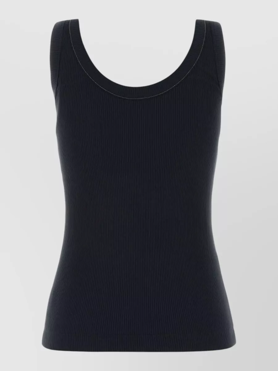 Brunello Cucinelli stretch cotton tank top