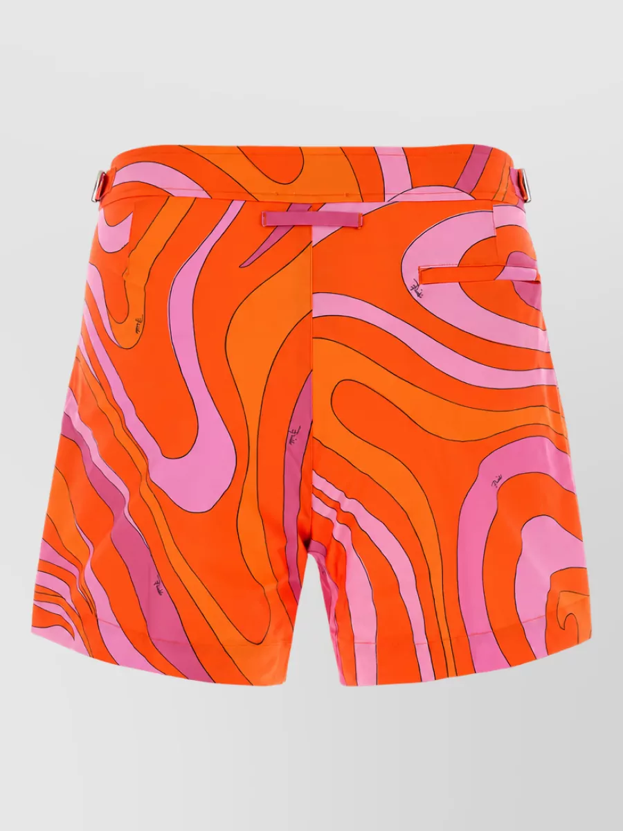 Pucci Printed Swim Shorts