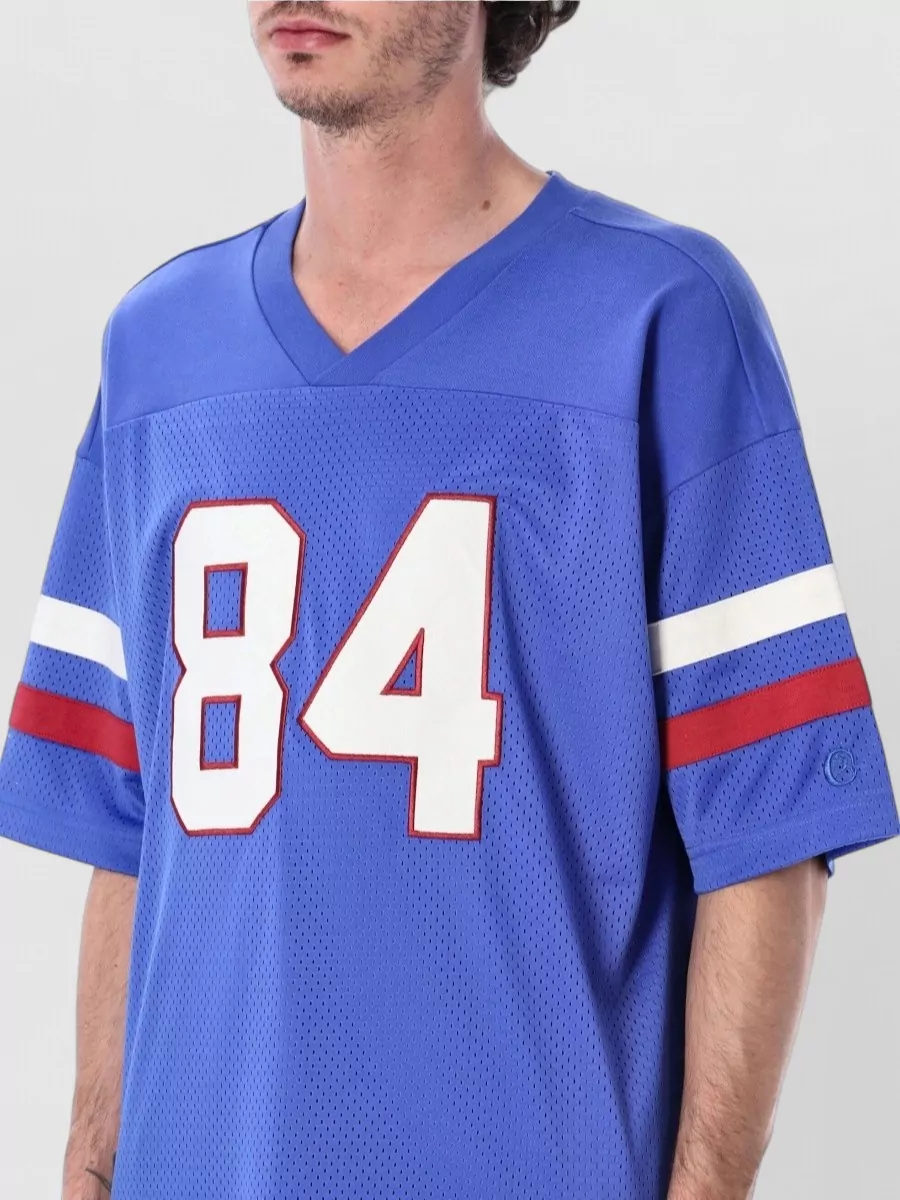 Champion V-Neck Mesh Football T-Shirt