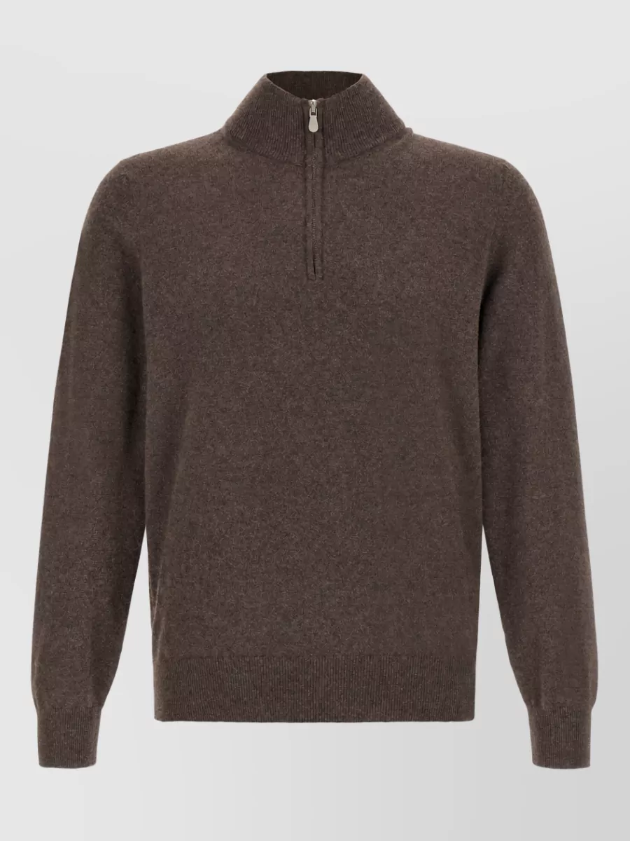Brunello Cucinelli Cashmere half-zip jumper