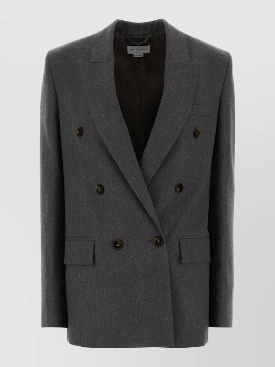 Stella Mccartney wool flannel blazer