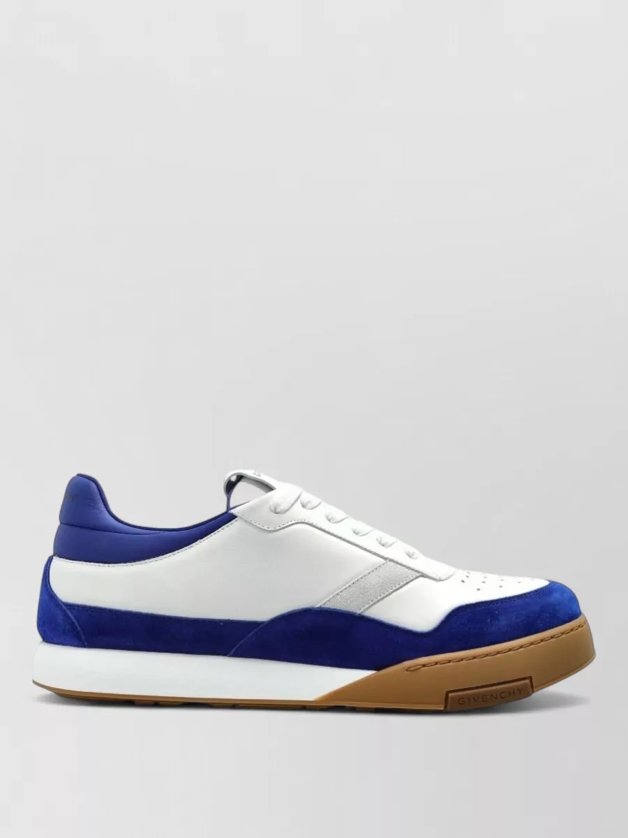 Givenchy Leather Panelled Low-Top Sneakers