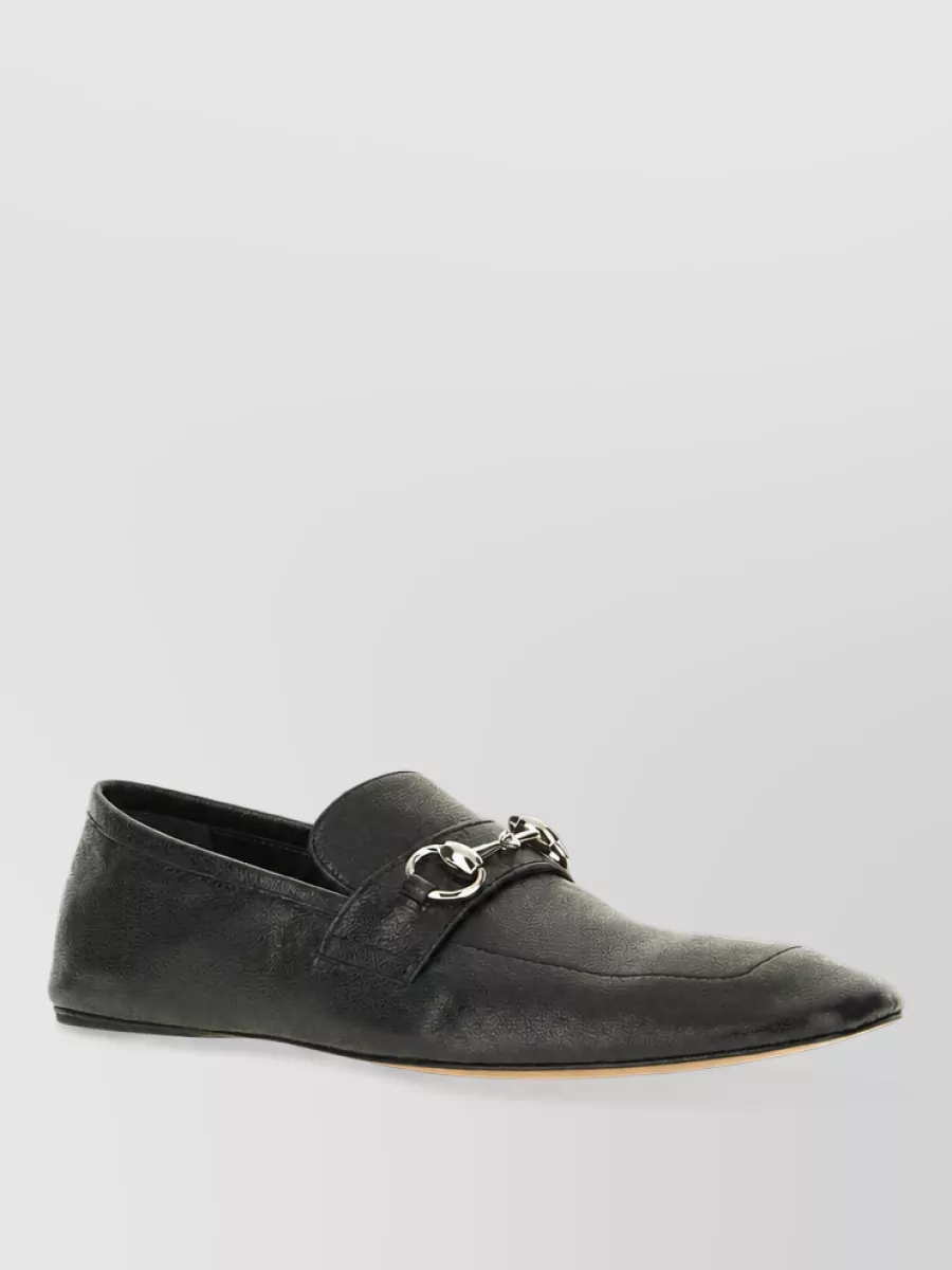 Gucci leather mules