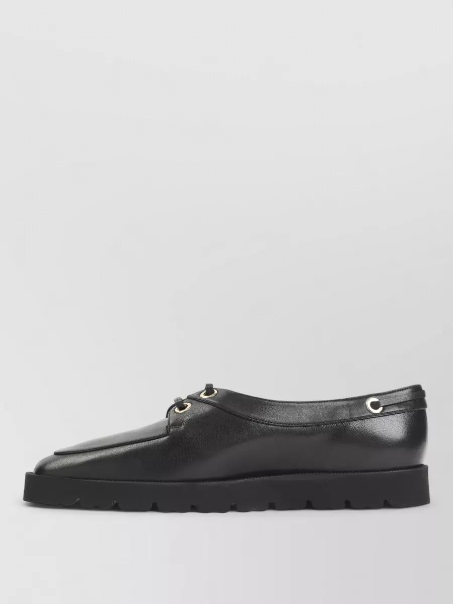 Celine Leather Chunky Loafers