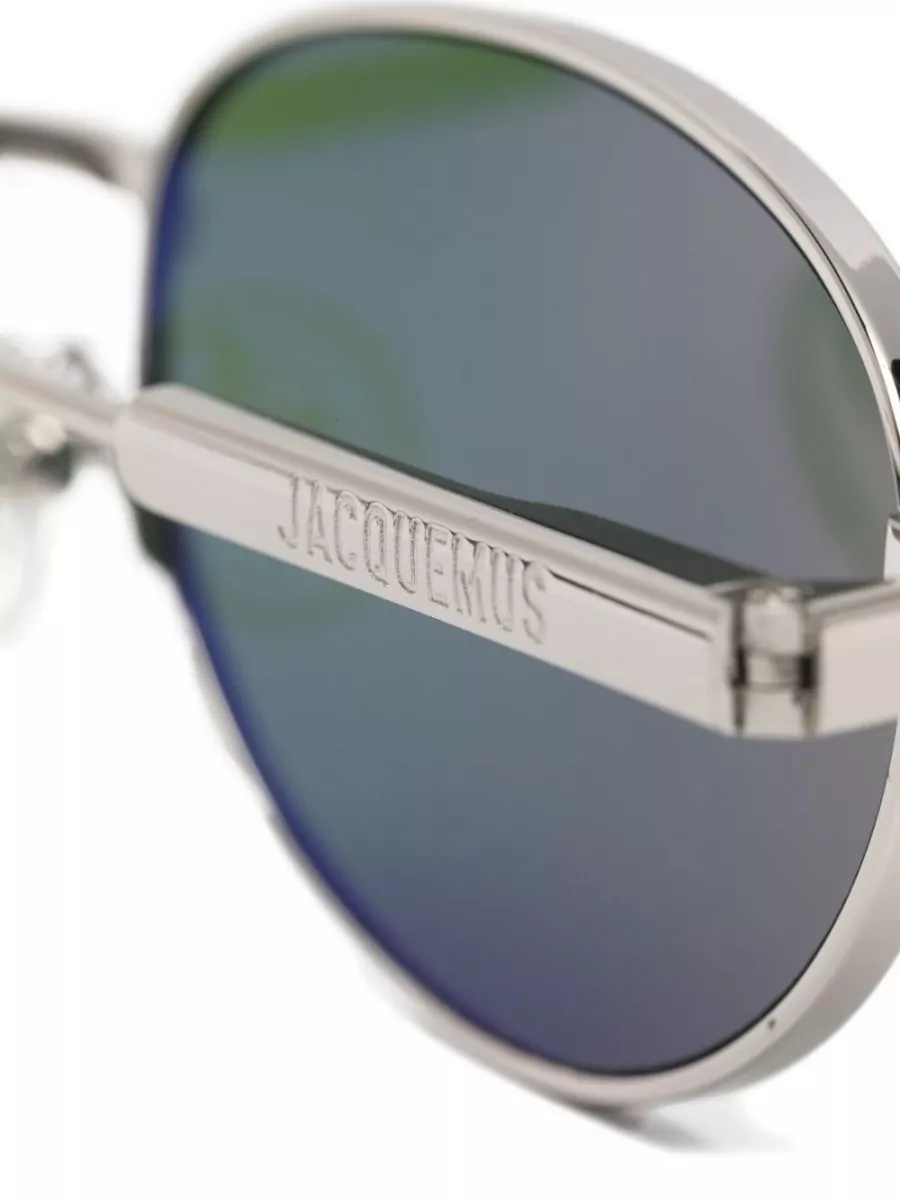 Jacquemus Silver Sunglasses