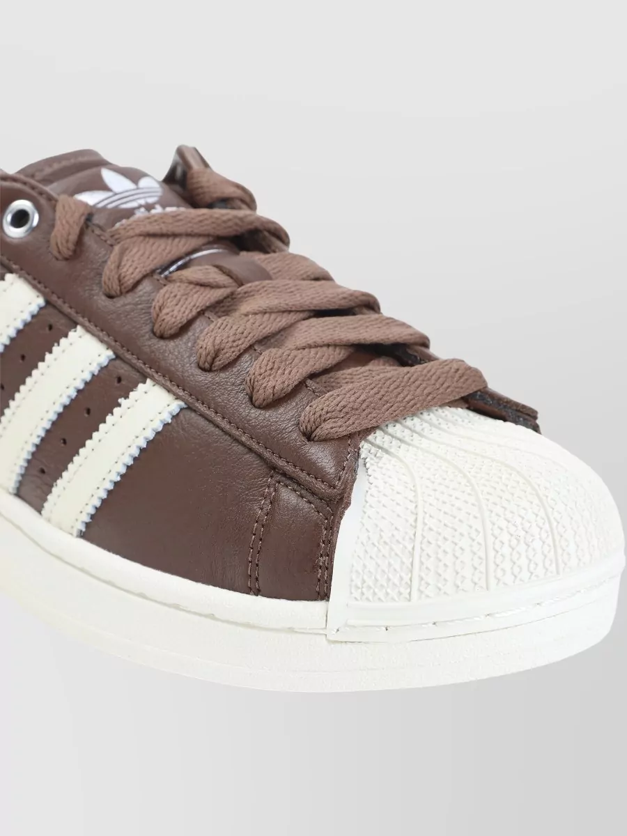 Adidas Leather Lace-Up Sneakers