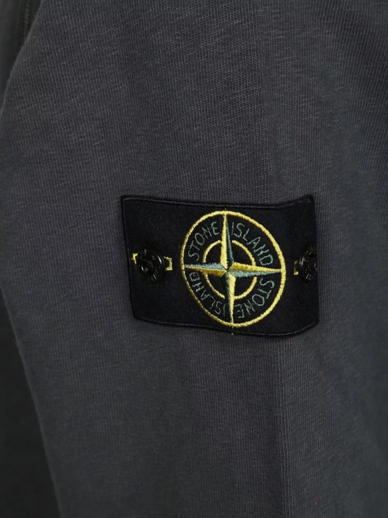 Stone Island Ribbed Crew Neck Sweater With Long Sleeves