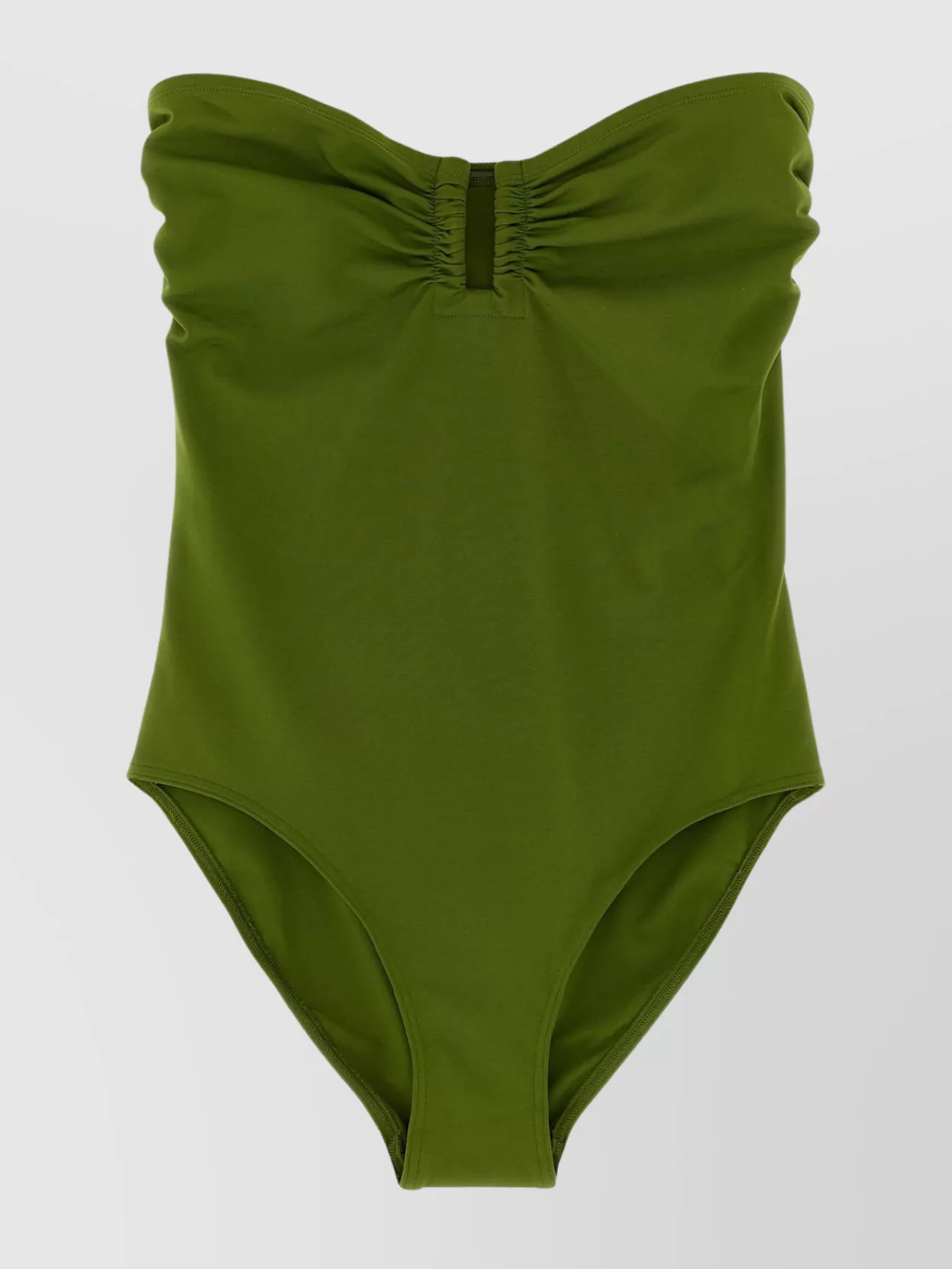 Eres "cassiopee" Strapless One-piece Swimsuit In Green