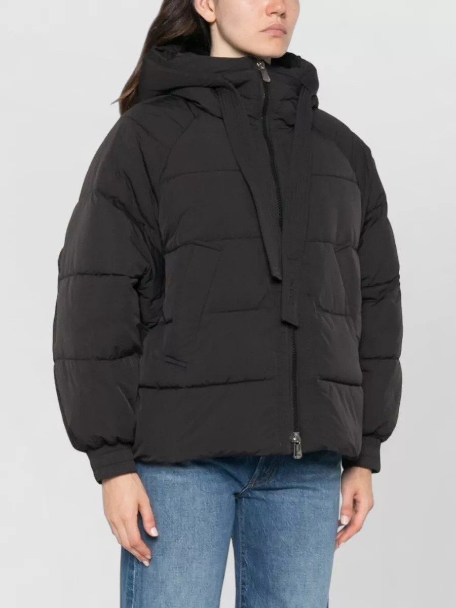 Pinko Quilted Hooded Puffer Coat