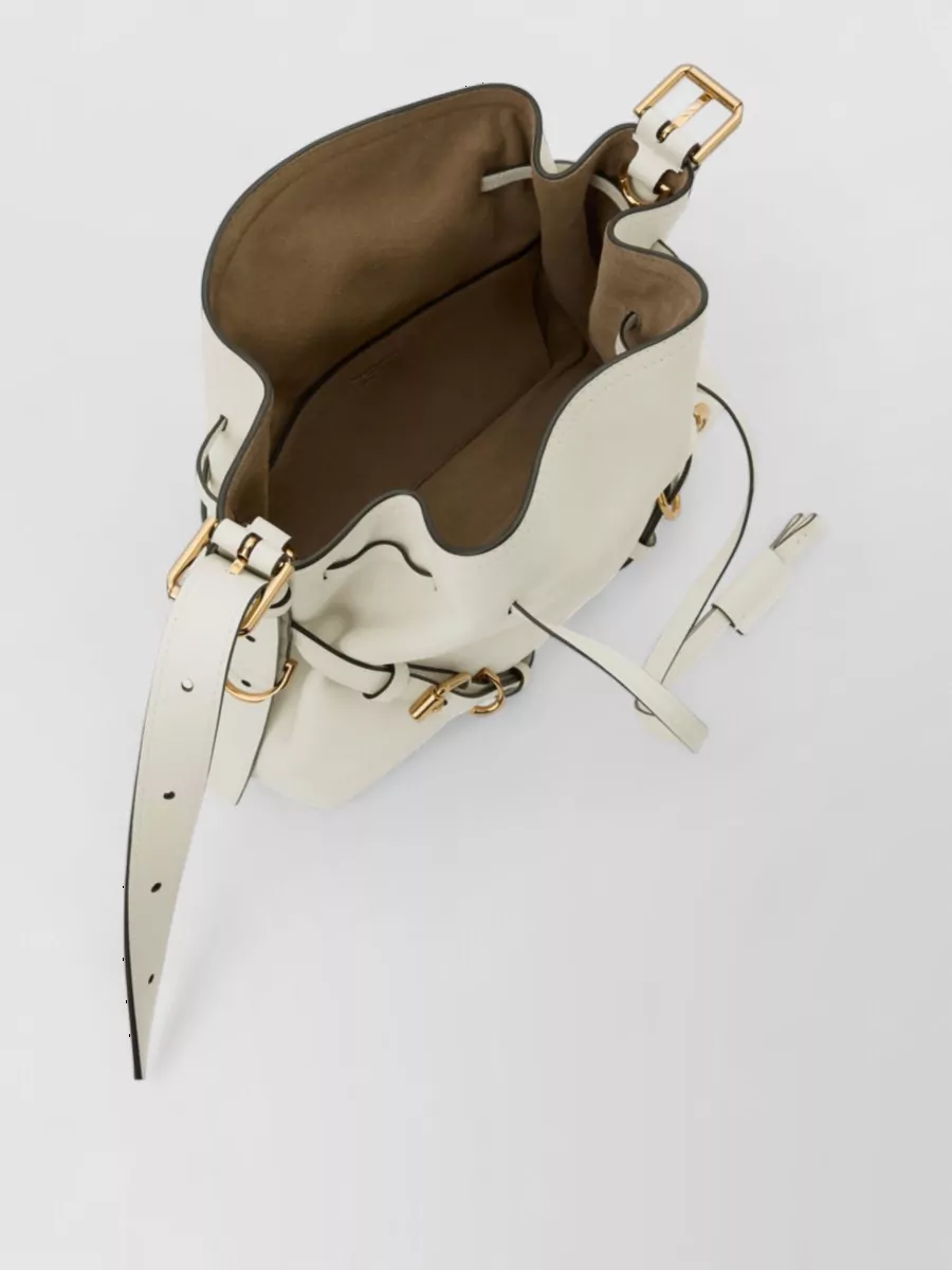Givenchy Voyou Small Leather Bucket Bag