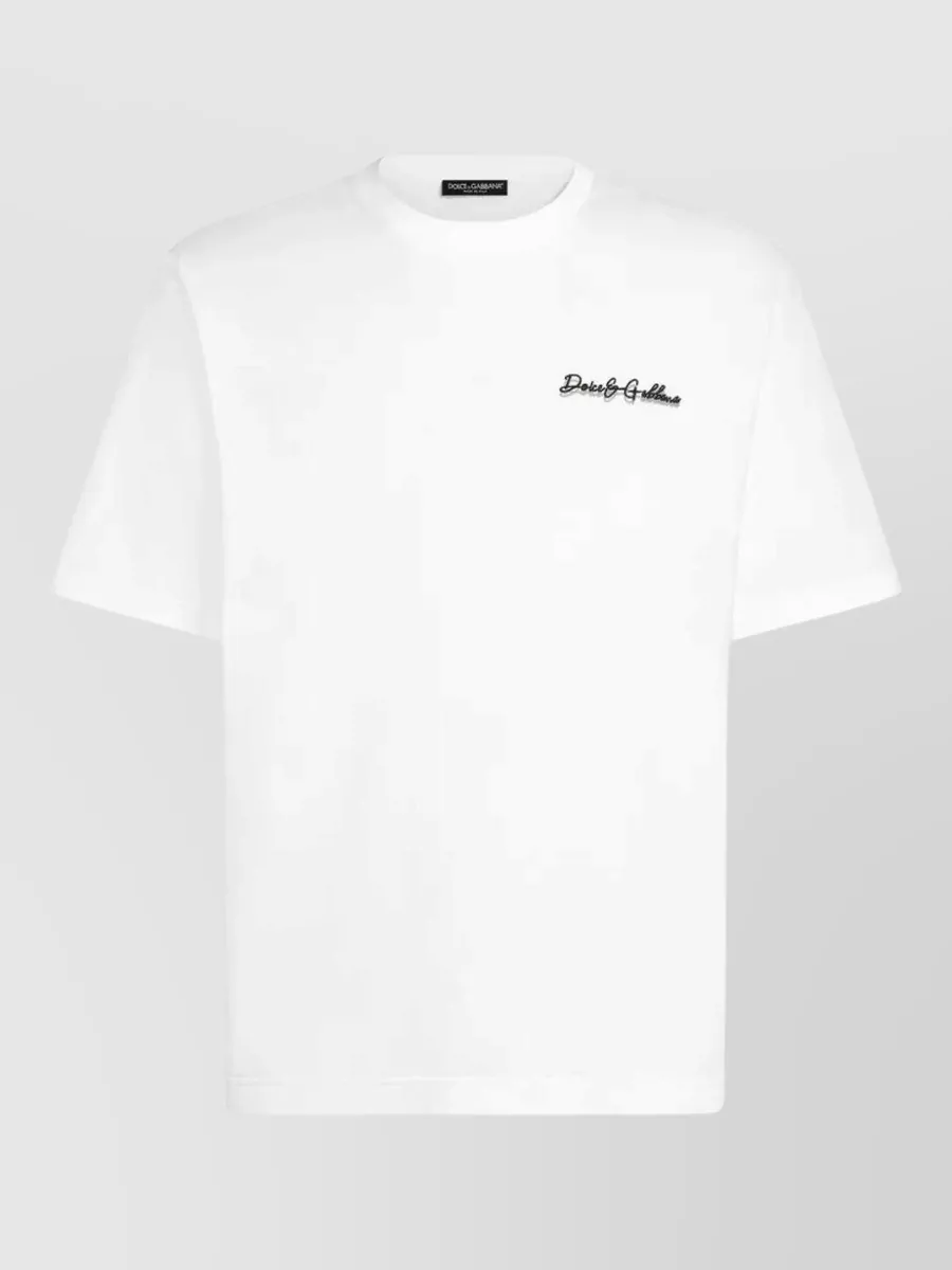 Dolce&Gabbana cotton regular-fit crew-neck short-sleeve t-shirt