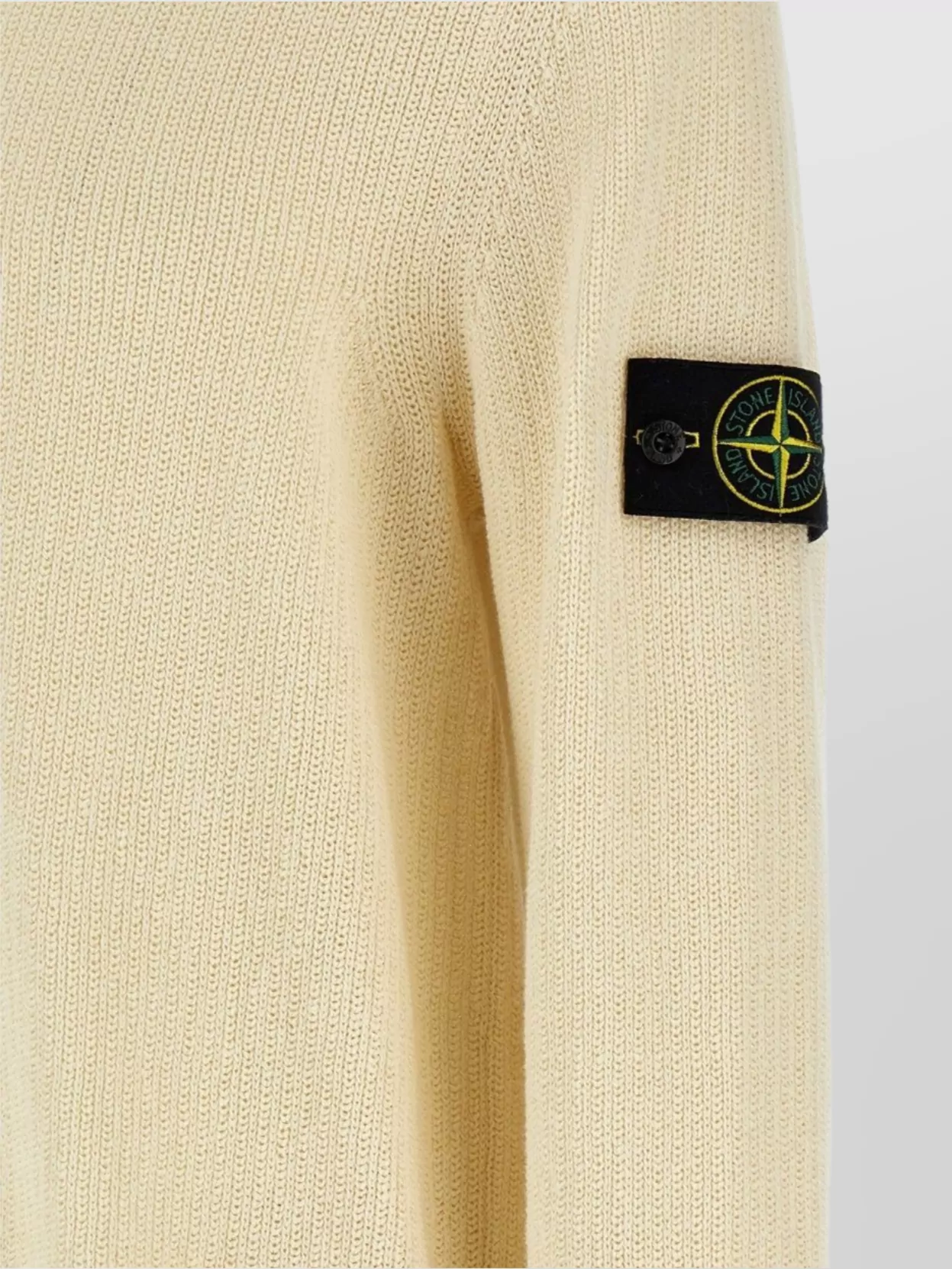 Stone Island Badge Crew Neck Sweater