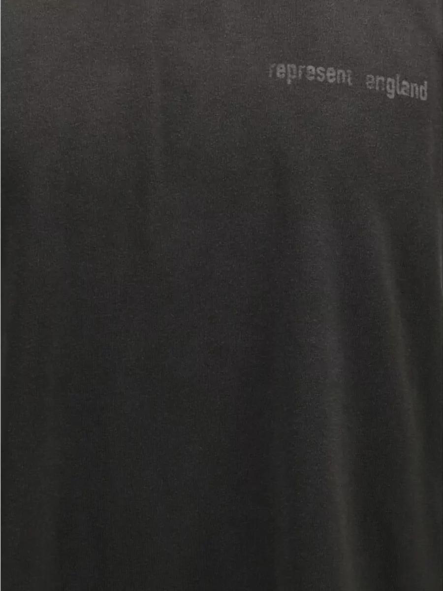 Represent Cotton oversized logo print t-shirt