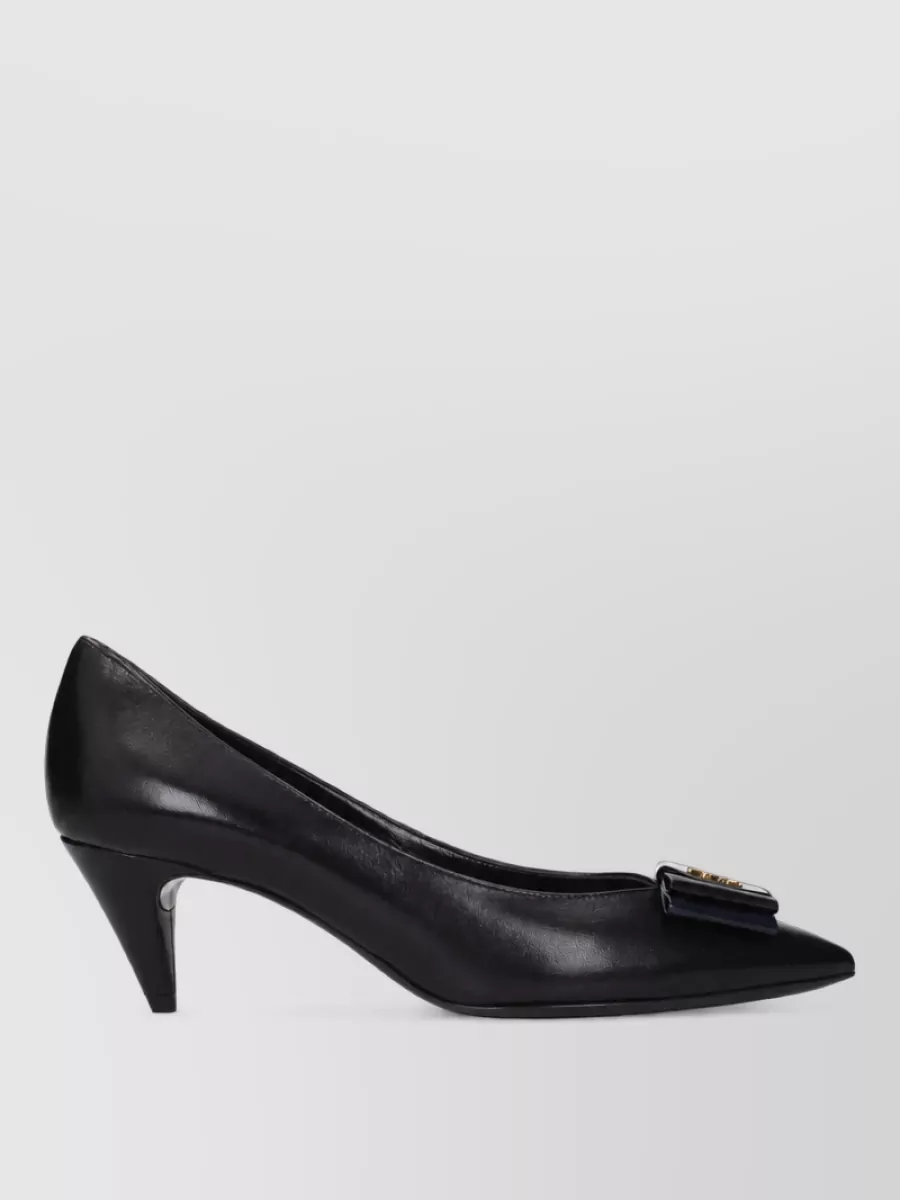 Saint Laurent Leather Ballerina Shoes