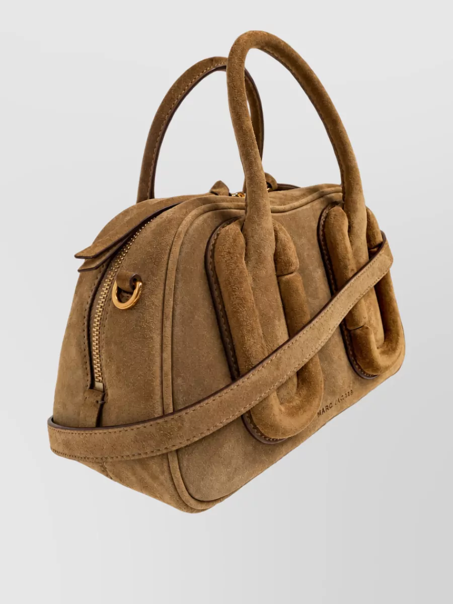Marc Jacobs The Bauletto Suede Shoulder Bag