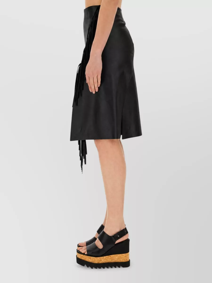 Stella Mccartney Fringed Asymmetric Skirt