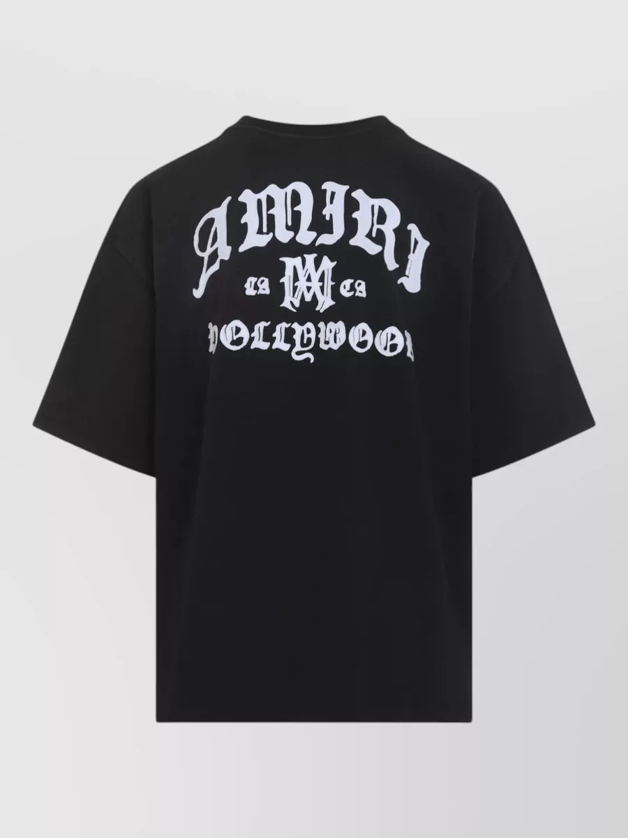 Amiri Cotton Oversized Logo-Print T-Shirt