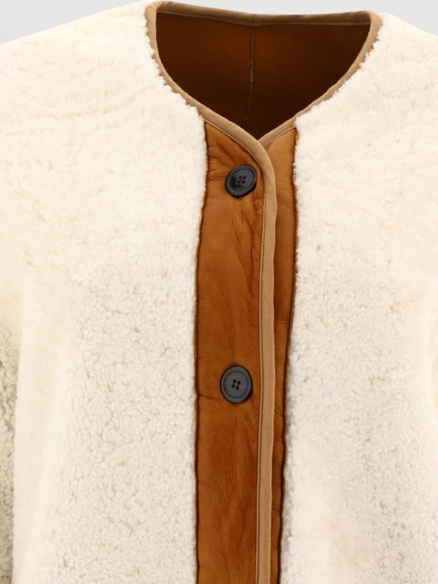 Giovi Reversible Shearling Jacket