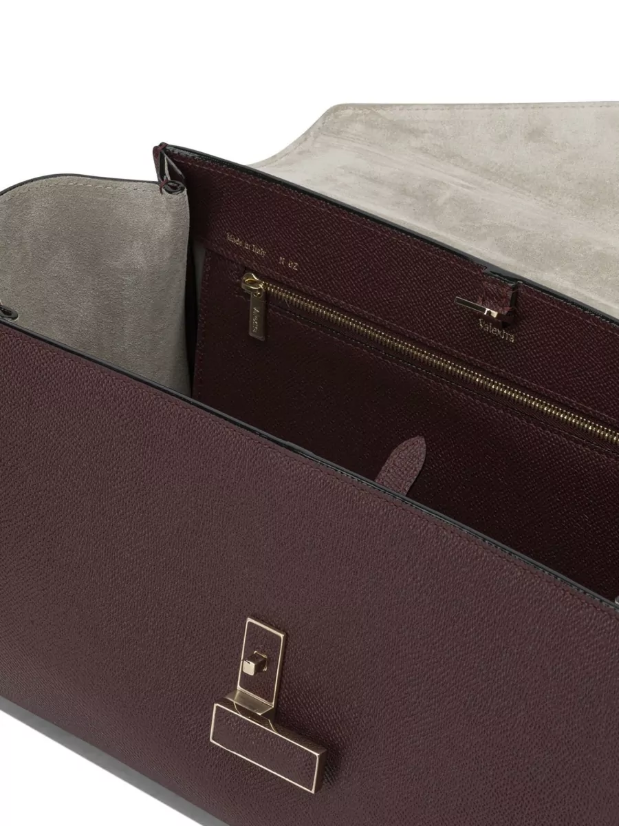 Valextra Iside Medium Leather Shoulder Bag