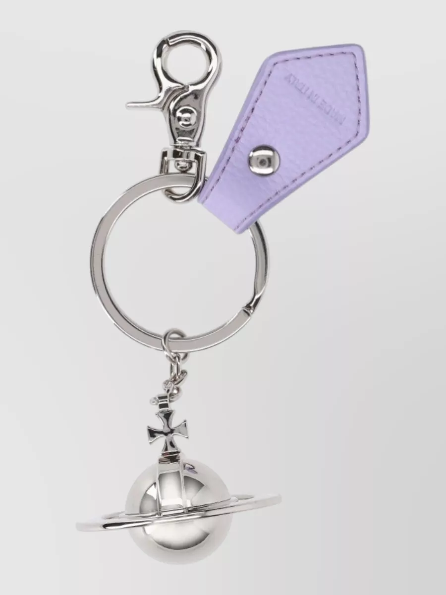 Vivienne Westwood Key Case Charm Detail Keyring