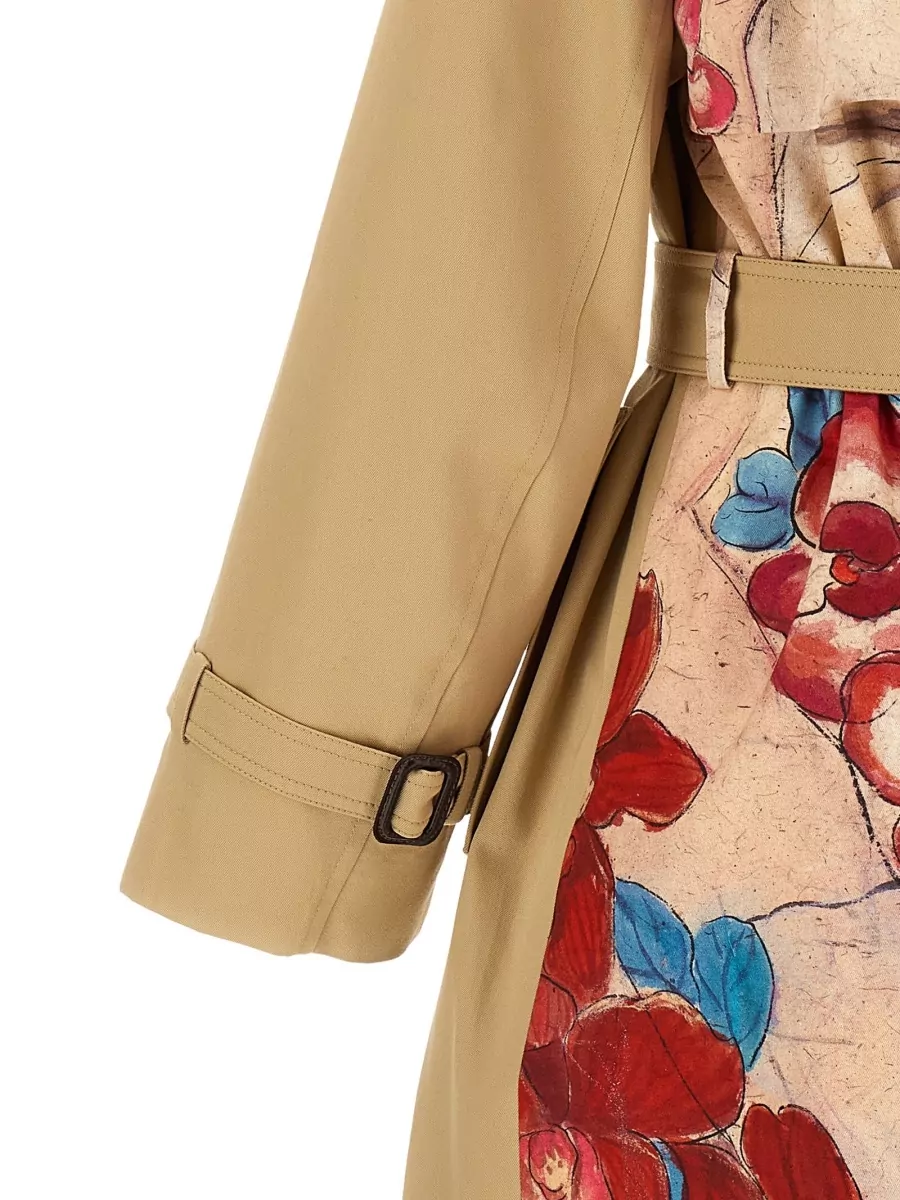 Weekend Max Mara Cotton Double-Breasted Trench Coat
