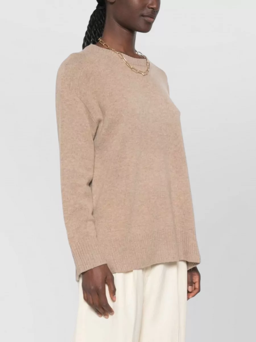 Closed Wool Crewneck Long-Sleeve Jumper