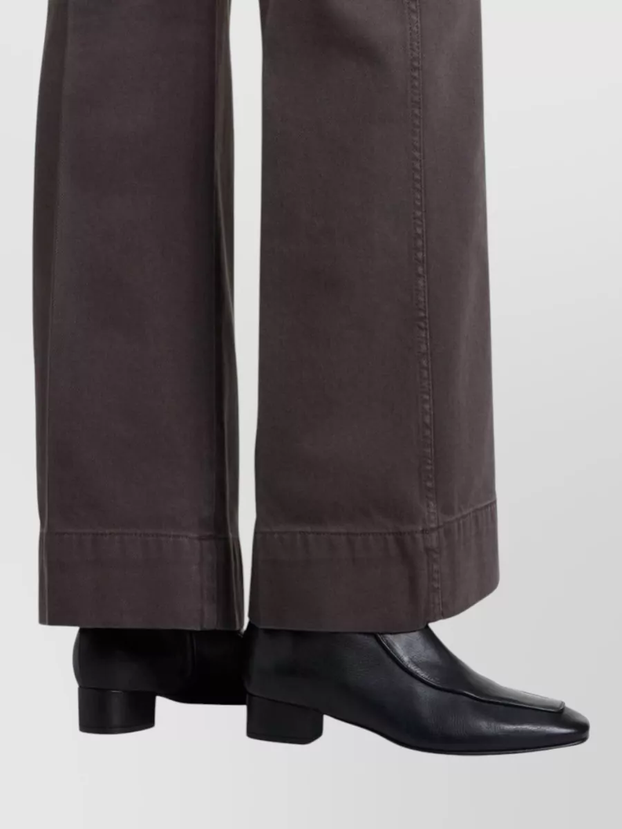 Victoria Beckham Denim High-Rise Wide-Leg Jeans