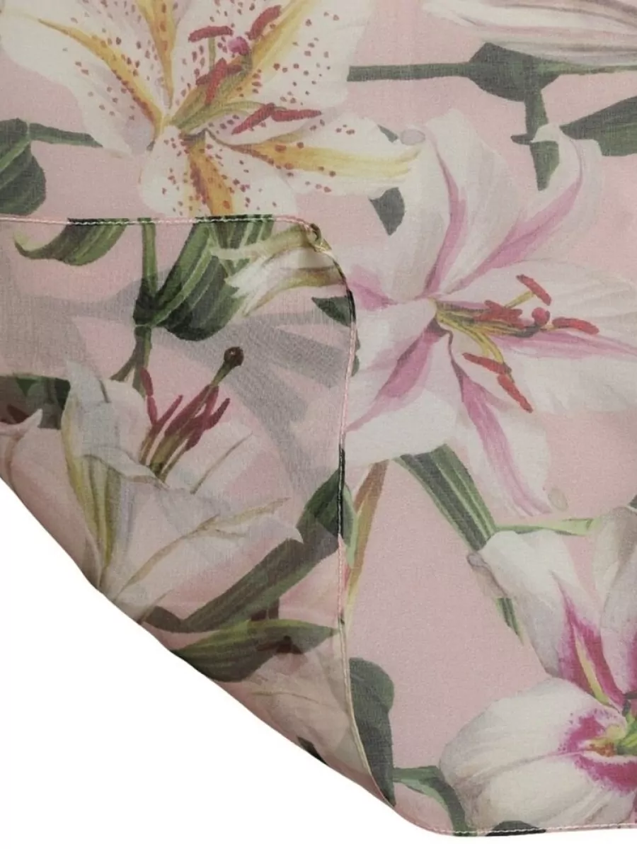 Dolce&Gabbana Silk Floral Scarf