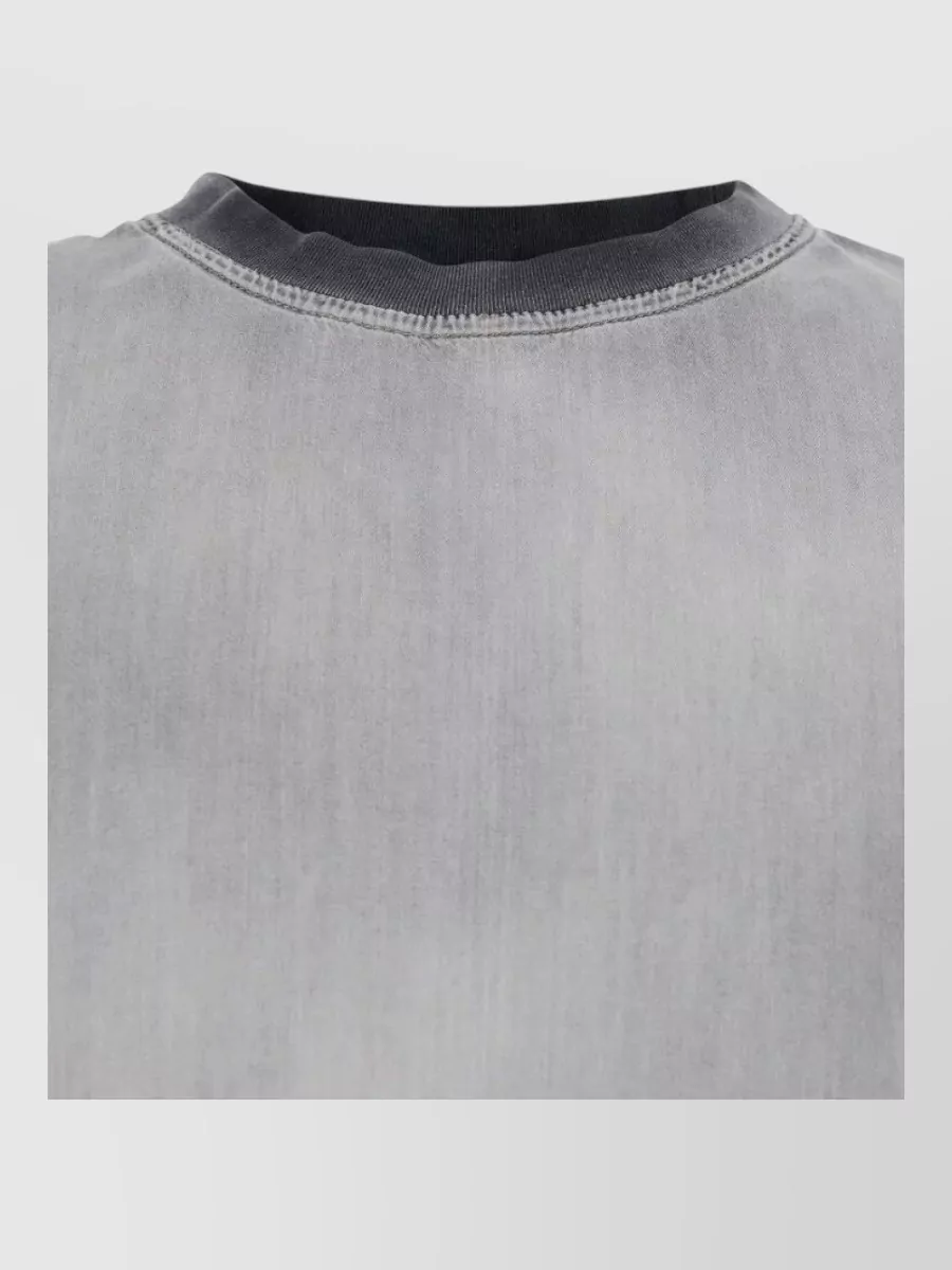 Diesel Faded Effect Cotton T-Shirt